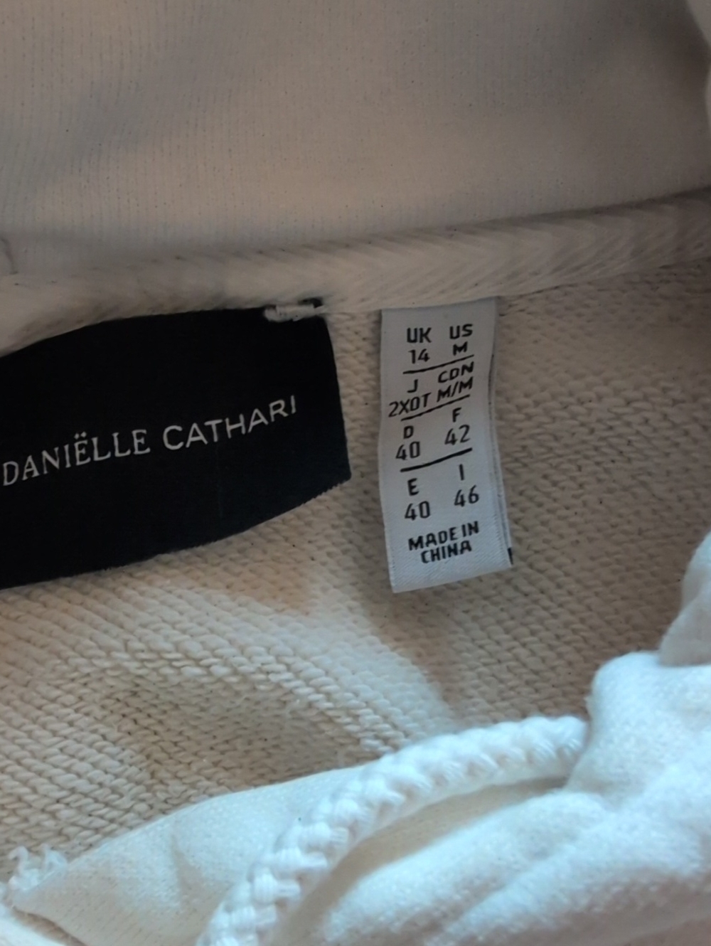 Adidas X Danielle Cathari Hoodie Size Medium - Picture 11 of 11
